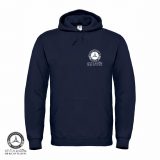 Hooded navy met clublogo