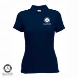 Damespolo navy met clublogo