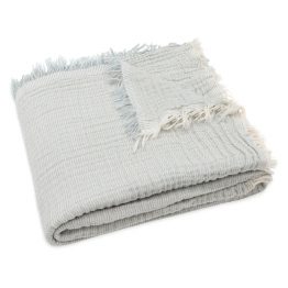 Deken Ledikant Fringe Stripe GOTS Jollein